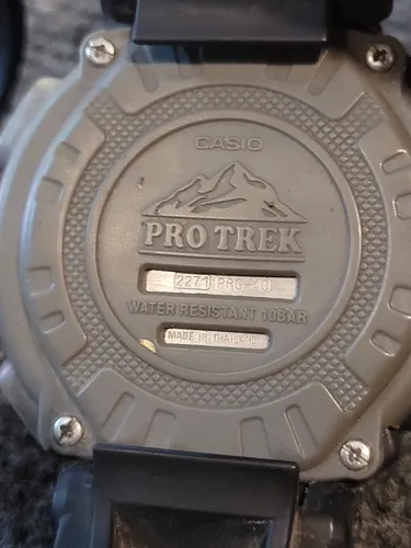 Reloj Casio Pro Trek Prg-40 Año 2000 Un Caño!! (Usado)