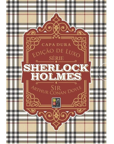 Box De Luxo 6 Livros Sherlock Holmes - Arthur Conan Doyle - Capa Dura