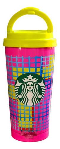 Vaso Starbucks Summer Rosa / Amarillo 