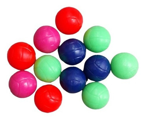 Imagen 1 de 2 de Pelotitas De Metegol Calidad Premium X 12 Unidades. Dinos