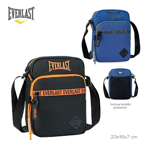 Morral Everlast Urbano Deportivo Bandolera Anti Robo Liviano