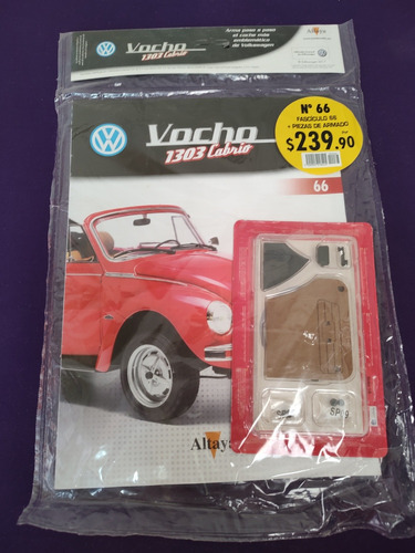 Altaya Arma Tu Vocho 1303 Cabrio Volkswagen Fascículo 66