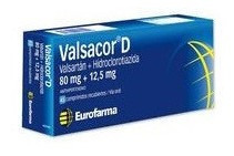 Valsacor® D 80mg + 12.5mg X 30 Comprimidos - Eurofarma