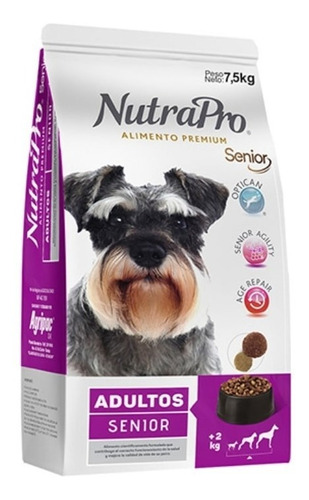 Nutrapro Senior 7.5kg Entrega Domicilio Gratis