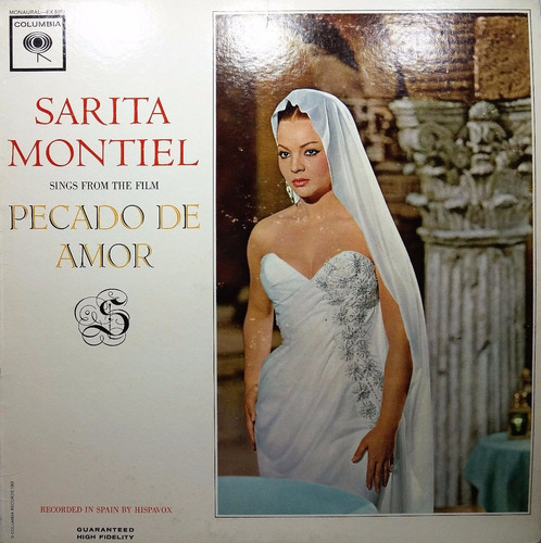 Sarita Montiel - Pecado De Amor Importado Lp 