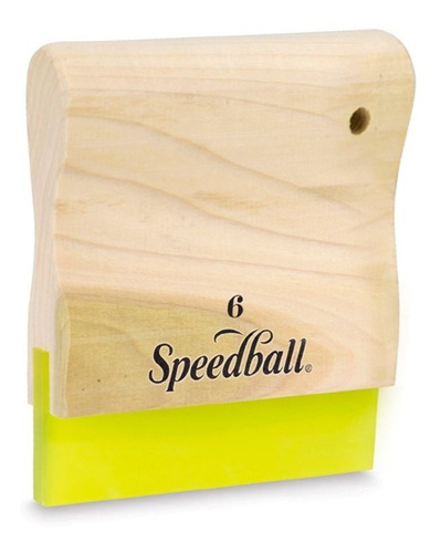 Speedball Graphic Racleta Madera 15 Cm, 70 Durómetro