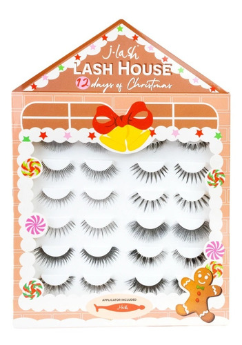 Set De Pestañas 12 Modelos Distintos Lash House J-lash