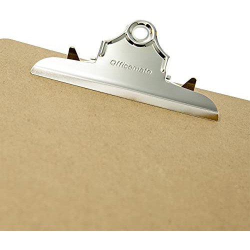 Recycled Wood Clipboard, Letter Size, 9 X 12.5 With 6...