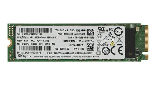 Cpu. Core I3-3110/ram 8 Gb /disco M.2. 512 Gb /case Cybertel
