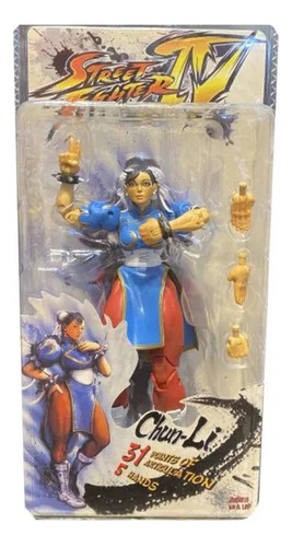 Figura De Acción Neca Street Fighter Chunli De 7 Pulgadas