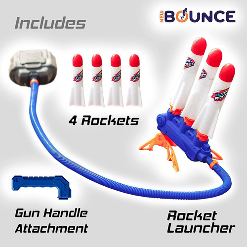 Rocket Launcher New Bounce Para 2 Jugadores Con 4 Cohetes Le