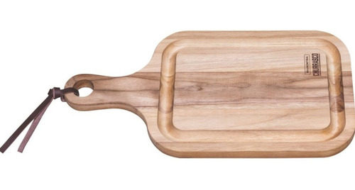 Tabla Rectangular Con Mango Para Asado Tramontina 40x21x18cm