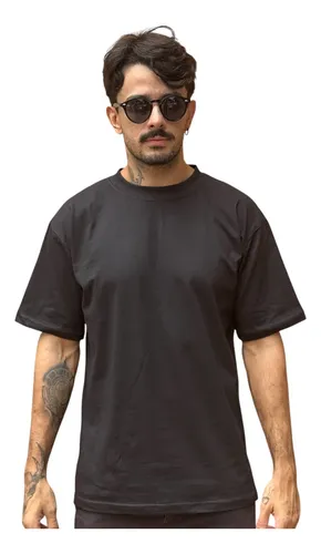 Camiseta Básica Masculina Premium Regular 100% Algodão Lisa