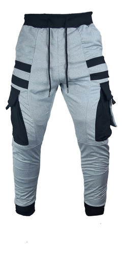 Pantalon Hombre Streetwear Tipo Buzo