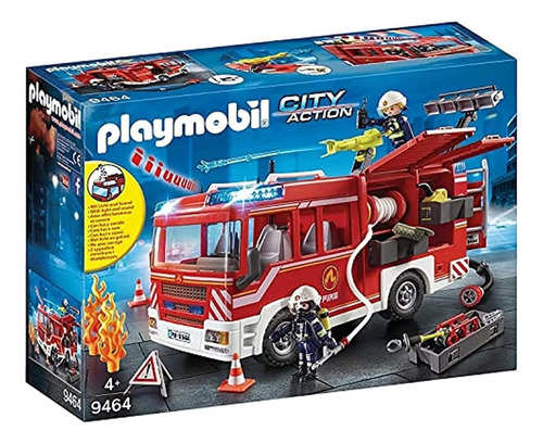 Playmobil City Action 9464 Camión De Bomberos