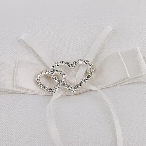 Almohada Cojín De De Doble Corazones Boda