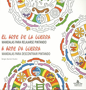 Libro Mandalas Para Relajarse Pintando El Arte De La Gue Sku