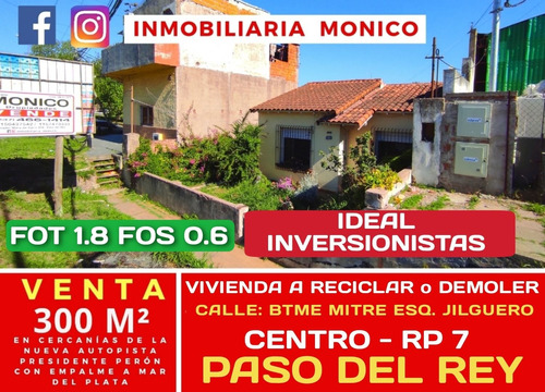 Venta  Terreno En Centro De Paso Del Rey 