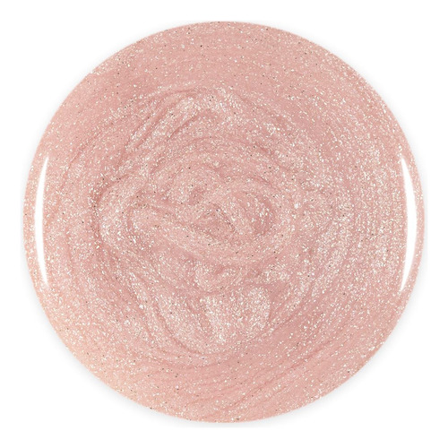 Base Rubber Pink Mask Sparkly Gold