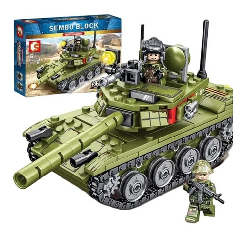 Tanque De Guerra Tipo Lego