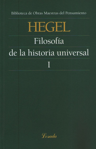 Filosofia De La Historia Universal Tomo I - Obras Maestras D