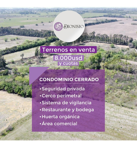 Lote En Preventa Barrio Cerrado Dionisio Financiado Zona Oeste Con Escritura