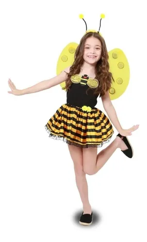 Vestido hotsell da abelhinha