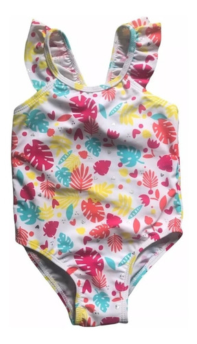Traje De Baño Para Niña Hojas De Colores Simply Basic Fps