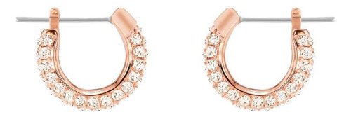 Swaro Pendientes Pendientes De Piedra Perforada Rosa Talla