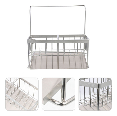 Estante De Desagüe Para Secar Ropa Con Soporte Para Esponja