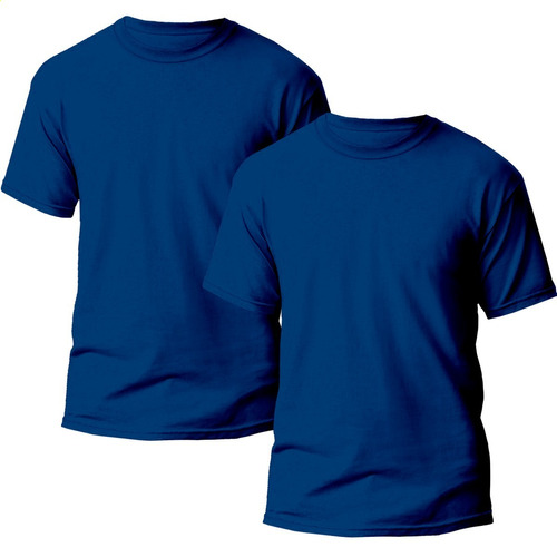 Kit 2 Camisetas Básica Masculina Lisa Dry Fit Varias Cores