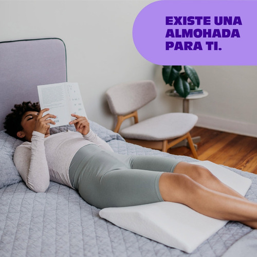 Imagen 5 de 8 de Almohada Lumbar Ergo Soporte Y Corrección Postura Ortopédica