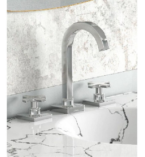Misturador Lavatório Perflex 1877 C67 Mesa Even Dn15 Acabamento Brilhante Cor Cromado