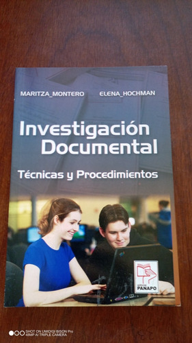 Libro Investigación Documental. Maritza Montero Y Hochman