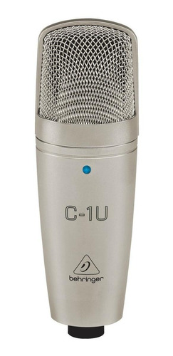 Imagem 1 de 3 de Microfone Behringer C-1u Condensador Usb Cardióide Dourado