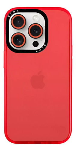 Carcasa Neon Con Lentes Para iPhone 14 14 Pro 14 Pro Max