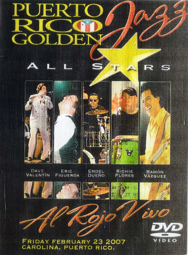 Puerto Rico Golden Jazz All Stars Al Rojo Vivo Dvd