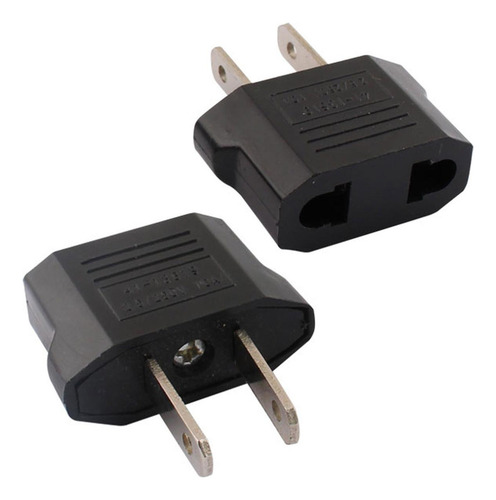 Adaptador Resistente De Eu A Usa, Mxpup-002, 2 Pzas, Europeo