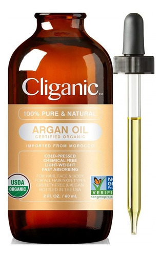 Aceite De Argán Orgánico 2onzas