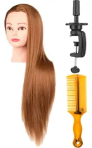 Comprar Cabeza De Entrenamiento De Maniquí De Peluquería 24in+ Peine