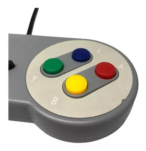 Controle Super Nintendo Snes Joystick Usb Emulador - Shopping Oi