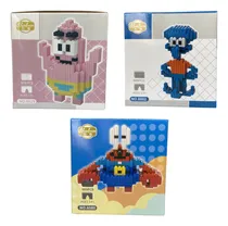 Comprar Figuras Mini Bloques Construcción Armable X3 Personajes Bob