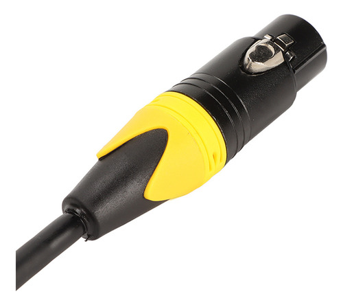 Three-core Xlr One Female To Two Male Adapter Cable