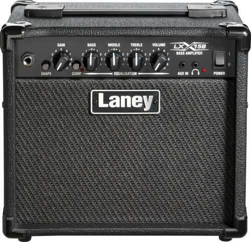 Amplificador Laney Para Bajo Eléctrico Lx15b, Color Negro