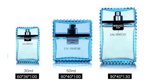 Imagen 8 de 8 de Versace Eau Fraiche Caballero 100ml Edt Envio Gratis
