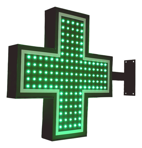 Cartel Cruz Led Farmacia 50x50cm Doblefaz- Luminosos- Led