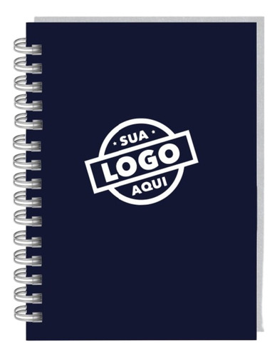 Kit 10 Cadernos A4 Personalizado Com Logo Empresa Eventos