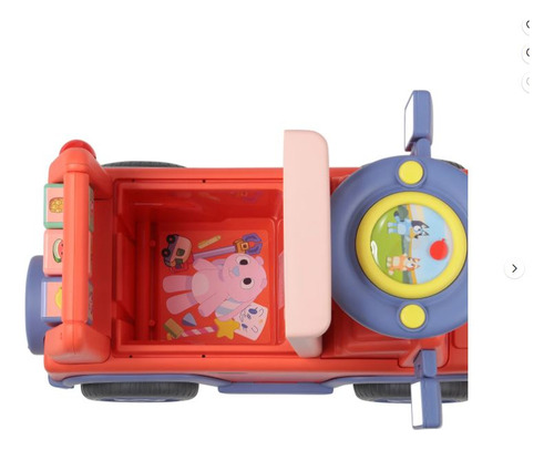 Bluey Ride On Carrito Montable Interactivo Multicolor / J