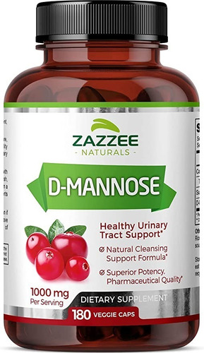 Suplemento Para Fuerza D-mannose 180 Capsulas Vegetales