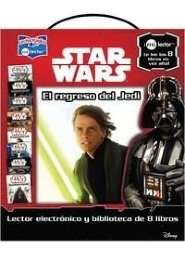 Star Wars Lector Electronico Y Biblioteca De 8 Libros